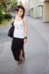 Information about how to wear the maxi skirts, cute ways to wear maxi dresses skirts and trendy styling   tips for great looks maxi skirts and more